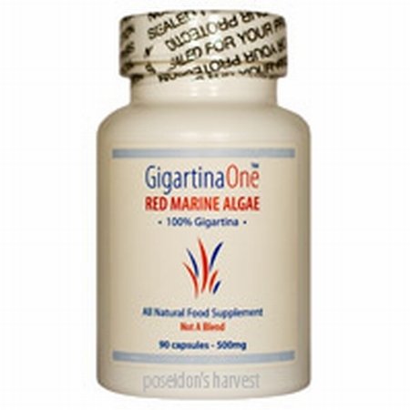 GigartinaOne Red Marine Algae, 500mg, 90 caps