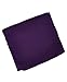 Women's Sold Color Polyester Fleece 3-Piece Winter Set, Purple