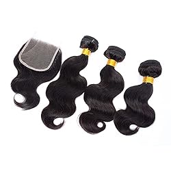 Brazilian Virgin Hair Body Wave 3 Bundles with