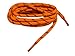 GREATLACES International Orange w/Black Kevlar proTOUGH(tm) Reinforced Heavy Duty Boot Laces Shoelaces (2 Pair Pack)