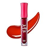 ETUDE HOUSE Dear Darling Water Gel Tint 4.5g # OR203 Grapefruit Red - Long Lasting Vivid Lip Color, Mineral and vitamin Extract Makes Lips Moist and Fresh