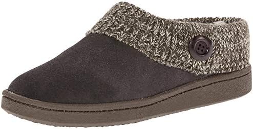 clarks button scuff slipper