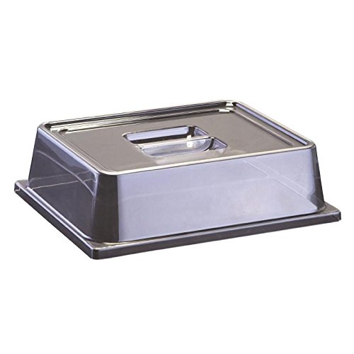 Steelite VV466 Polycarbonate GN 1/2 Platter Cover (Pack of 3)
