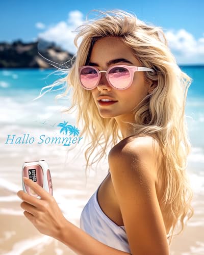 Haarlosy IPL Hair Removal Device with Cooling Function, 999,900 light pulses, 5 energy levels. Pain-free IPL hair removal for women, men, the bikini line, the body and legs