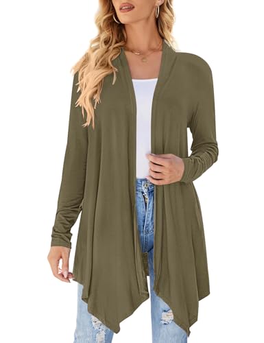 Uvog Women's Long Open Cardigan