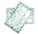 Butipods Slim Wet Wipe Case Travel Clutch Pouch Holder 2-Pack | Reusable Refillable Portable Baby Wipes Dispenser Container | Wipes Stay Moist | Great for Hand & Face Wipes (Grey|Lucite Green)