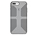 Speck Products CandyShell Grip Cell Phone Case for iPhone 8 Plus/7 Plus/6S Plus/6 Plus - Pebble Grey/Slate Grey