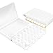2 Pack 28 Grids Diamond Embroidery Box, LEOBRO Storage Case for Diamond Painting Rhinestone, Mosaic Kits, Diamond Stones Dividers Box Organizer 17.3 x 10.5 x 2.6 cm, with 96 Pcs Label Marker Sticker