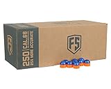 Tiberius Arms First Strike Paintballs (Blue/Orange Shell/Orange Fill, 250 Count)