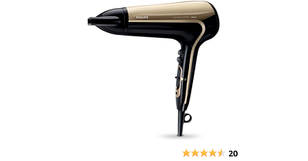 Philips Secador KeraShine HP8243/00 - Secador de pelo (CC, Negro, Púrpura,  De plástico, Con agujero en la empuñadura para colgar, 1,8 m, 2200 W) :  Amazon.es: Belleza