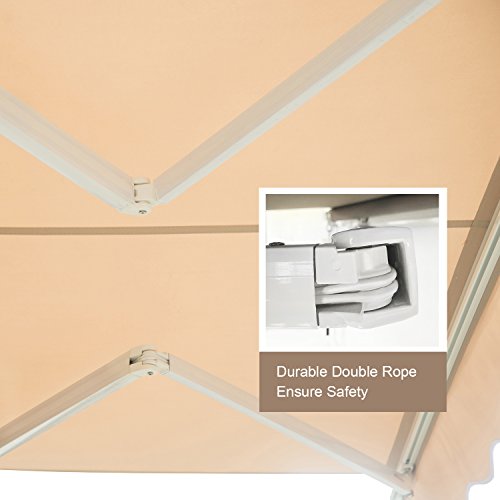 Diensweek-Patio-Awning-Retractable-Manual-Commercial-Grade-Quality-100-280G-Ployester-Window-Door-Sunshade-Deck-Canopy-Balcony-P100-Series-2-years-warranty