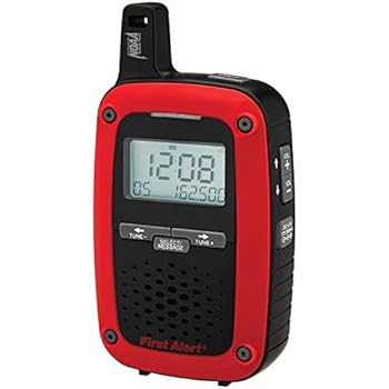 First Alert SFA1135 Portable AM/FM Digital Weather Radio with S.A.M.E. Weather Alert