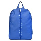 DAMDAM Stylish Girls School bag College Bag Studded Women's & Girls Backpack (Blue)