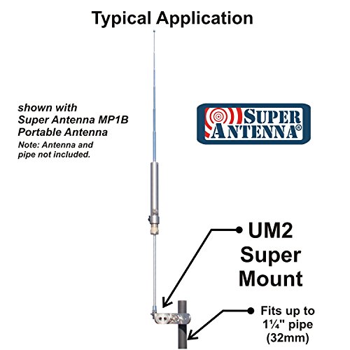 Super Antenna UM2 SuperMount Universal Portable Antenna Mount for MP1