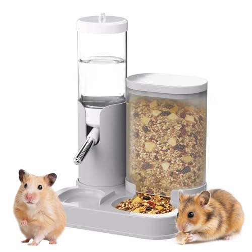 BAGHPBM 2-in-1 Hamster Feeder