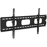 Mount-It! MI-318L Low-Profile Tilting TV Wall Mount Bracket for 42 - 70 inch LCD, LED, OLED, 4K or Plasma Flat Screen TVs - 220 lbs Capacity, 1.5 Inch Profile, Max VESA 850x450
