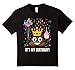 Kids It's My Birthday Poop Emoji T-Shirt 6 Black