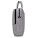 BRINCH 15.6 inch Laptop Computer Case Cover Sleeve Shoulder Strap Bag with Side Pockets Handles and Detachable for Laptop/Notebook/Netbook/Chromebook,Colour Light Grey