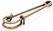 Safety Pins Large Heavy Duty Safety Pin - LeBeila 12pcs Blanket Pins 2 Inch Stainless Steel Wire Safety Pin Extra Sturdy Bulk Pins for Blankets, Skirts, Crafts, Kilts (1.97‘’-12pcs, Bronze)