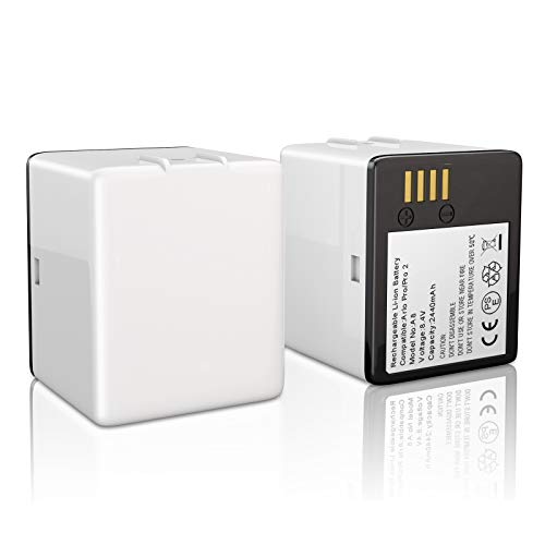 Feirsh Rechargeable Batteries Compatible with Arlo Pro, Pack