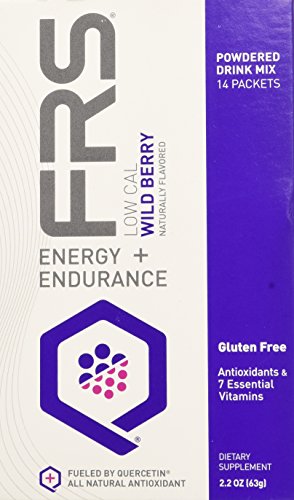 FRS Healthy Energy Low Calorie Wild Berry Powder, 2.2 ounces Boxes