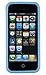 DandyCase 2in1 Hybrid High Impact Hard Clolorful Blooming Flowers Pattern + Sky Blue Silicone Case Cover for Apple iPhone 5S & iPhone 5 (not 5C) + DandyCase Screen Cleaner