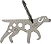 ust stainless-steel tool a long multi-tool carabiner, dog