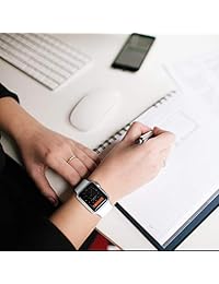 ENANYN Compatible Apple Watch Band 1.496 in 1.575 in 1.654 in 1.732 in suave silicona deporte correa de muñeca iWatch pulsera de repuesto para Apple Watch Series 4,3,2,1 de tamaño S M, M L