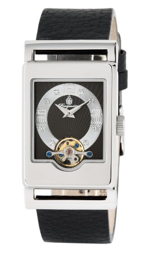 Burgmeister BM510-122 Delft, Gents automatic watch, Analogue display - Water resistant, Stylish leather strap, Classic men's watch