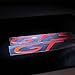 (Pack of 2) Sideblade Side Body Decal Reflective Vinyl Sticker for Porsche GTS Logo Red
