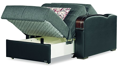 Casamode Sleep Plus Chair Sleeper Gray Polyester