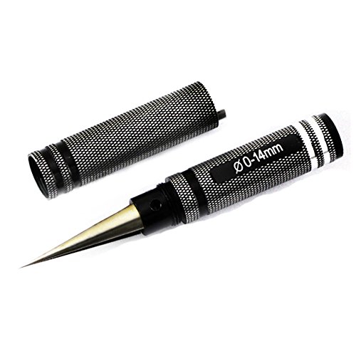 LAFEINA Metal 0-14mm Expanding Hole Opener Reamer Hole Puncher Drills for RC Car Body Shell RC Model RC Hobby Tools