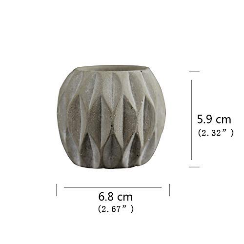 Nicole Flower Pot Molds Cement Planter Garden Bonsai Decoration Tools