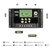 ALLPOWERS 30A Solar Charger Controller 12V/24V Solar Panel Battery Intelligent Regulator with Dual USB Ports, LCD Display