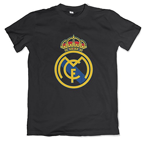 Smart Zone Real Madrid Shirt Madrid CF Logo Men's T- Shirt