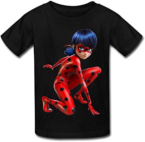 WOOBE Teen Cool Miraculous Ladybug T Shirts For Boys / Girls