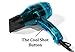 Professional Ionic Hair Dryer Handcrafted in France for Europe's Finest Salons, Featherweight, Dual Ion Generator Function Builds Shine & Volume 1600 Watts