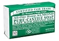 Dr. Bronners Bar Almond 5oz. Soap (3 Pack)