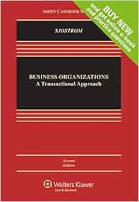 Amazon Com Business Organizations A Transactional