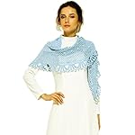 ZORJAR Scarfs for Women Winter Fashion Scarves Knitted Crochet Triangle shawls and wraps