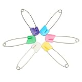 20 Pack Baby Child Infant Kids Cloth Diaper Nappy Pins Safety Safe Hold Clip Locking Cloth Size L