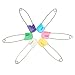 20 Pack Baby Child Infant Kids Cloth Diaper Nappy Pins Safety Safe Hold Clip Locking Cloth Size L