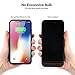 Battery Case for iPhone X/Xs, [6500mAh] Xooparc Protective Portable Charging Case Rechargeable Extended Battery Pack for Apple iPhone Xs&X (5.8') Backup Power Bank Cover - Black