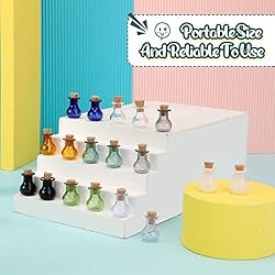 20 Pieces Spell Jars Tiny Bottles with Cork Small