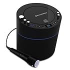 Electrohome EAKAR300 Karaoke CD+G Player Speaker System with MP3 and 2 Microphone Inputs