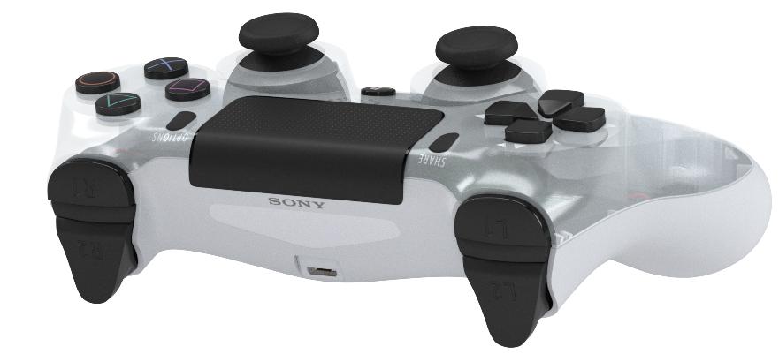 Amazon Com Dualshock 4 Wireless Controller For Playstation 4 Crystal Video Games