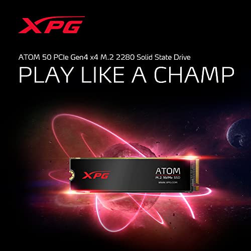 XPG Atom 50 1TB PCIe Gen4 x4 NVMe 2280 Internal Solid