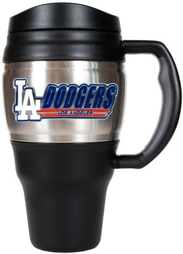 Amazon Com Great American Products Los Angeles Dodgers Mlb 20oz Travel Mug Sports Fan Travel Mugs Sports Outdoors