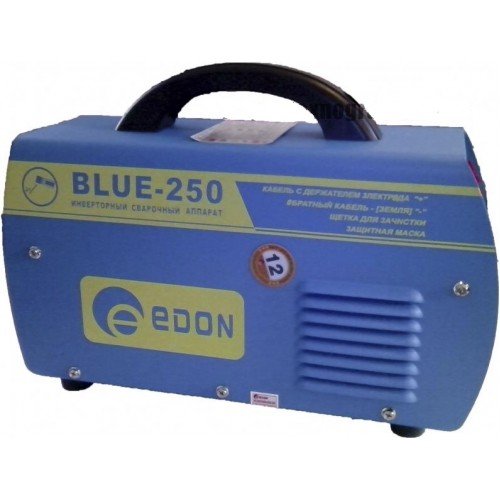 Welding inverter EDON MMA 250A BLUE welder IGBT ARC DC 220V welding