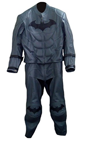 Classyak Men's Batman Motorbike Real Leather Costume Suit High Quality